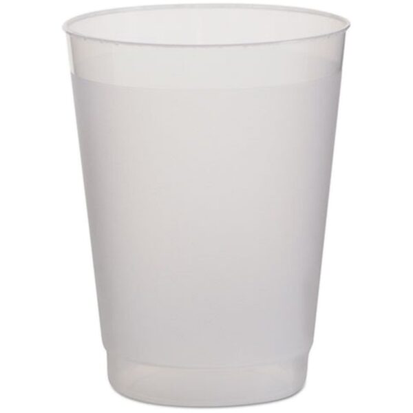 10oz Tall Unbreakable Translucent Frosted Cups - Image 2